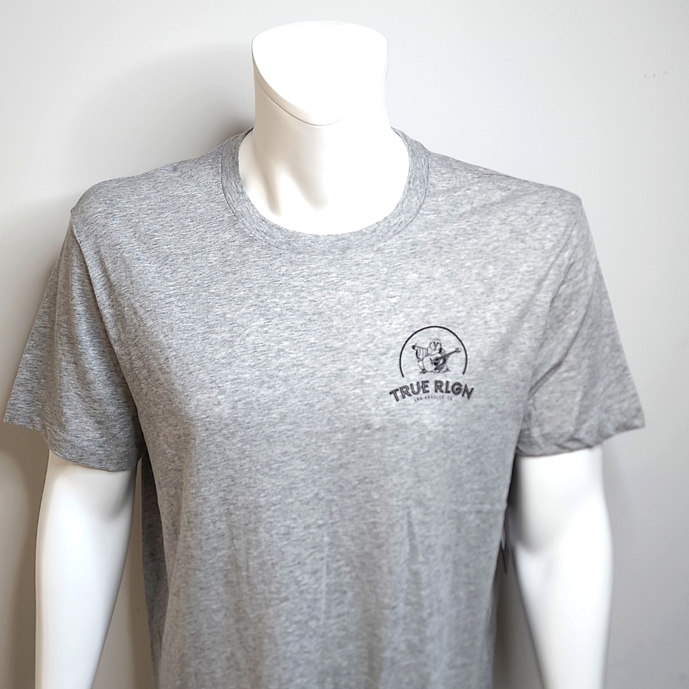 TRUE RELIGION HEATHER GREY TSHIRT EXTRA EXTRA LARGE